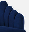 Elizabeth Premium Velvet Fabric Blue Colour Barrel Chair