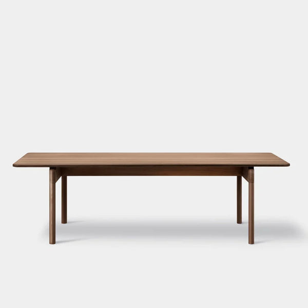 Classic Solid Wood Dining Table- Natural Finish