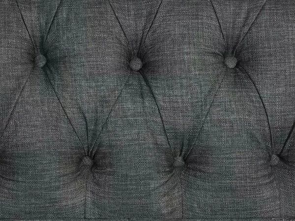 Chesterfield Classy Three Seater Sofa Dark Grey