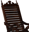 Classic Sheesham Wood Rocking Chair in Provincial Teak Finish