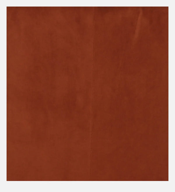 Elizabeth Premium Velvet Fabric Rust Brown Colour Barrel Chair