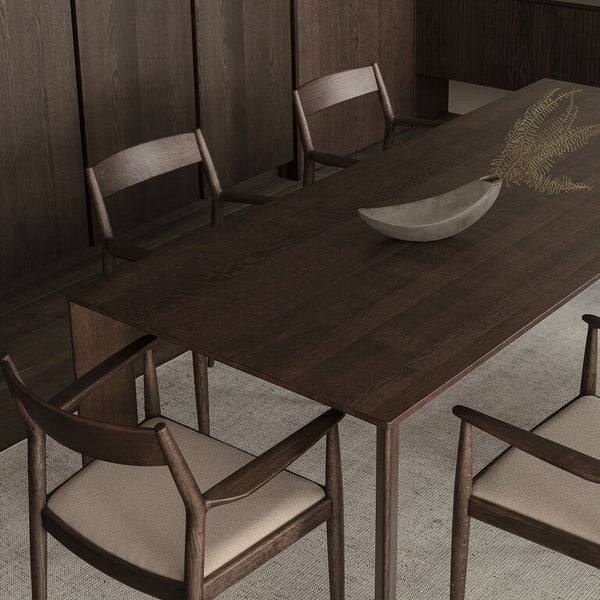 Modern Solid Wood Rectangle Dining Table