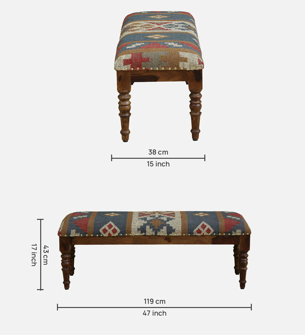 Sheesham Wood Hall Table | In Provincial Teak Finish