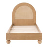 Rattan Kids Bed In Natural Finish