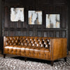 Madrid Tufted Leather Sofa