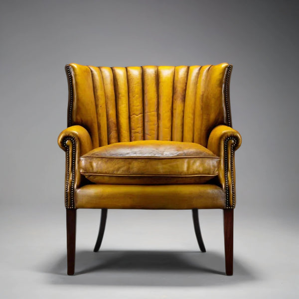 Auric Leather Sofa Chair