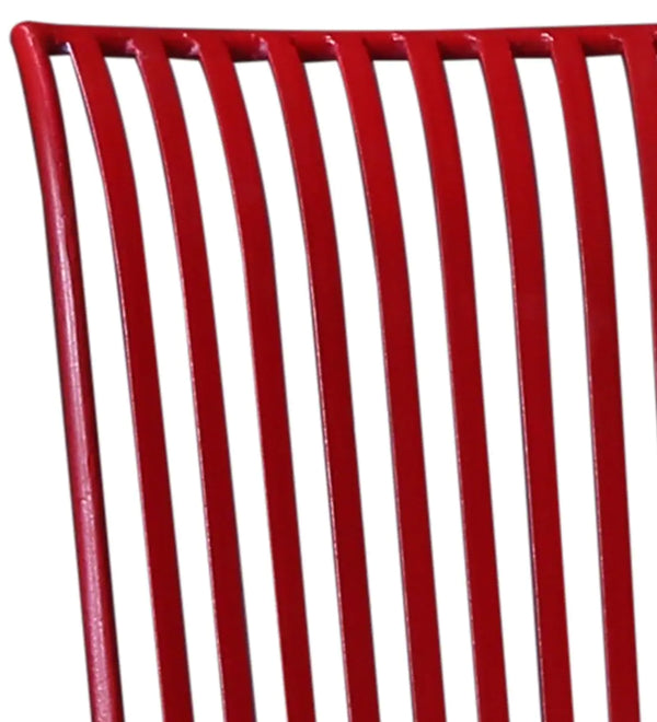 Industrial Metal Garden Table and Chairs Set