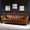 Seville Leather Chesterfield Sofa