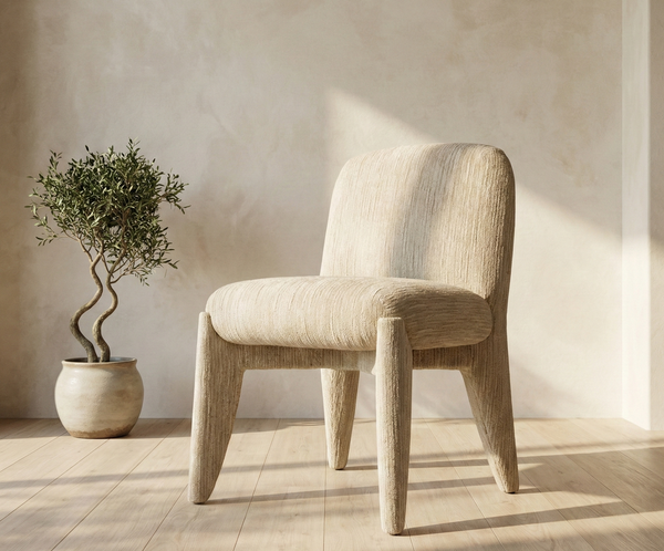 Chicago Modern Fabric Dining Chair