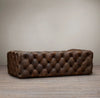 Lidah Chesterfield 3- Seater Leather Sofa
