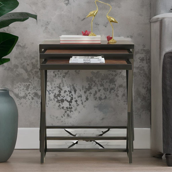 set of 3 side table, side table 3 set