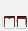 Classic Sheesham Wood Set of 3 Side Table