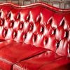 Oslo Red Leather Sofa