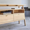 Mango Wood Office Desk - Color: Natural