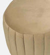 Modern Fabric Ottoman in Beige Colour
