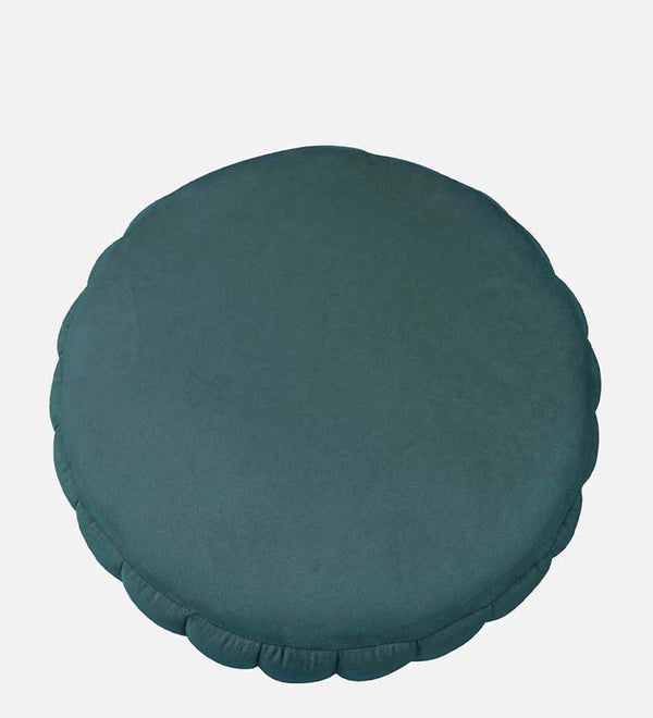 Modern Fabric Ottoman in Green Colour