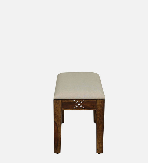 Sheesham Wood Bench - Beige Teak Finish