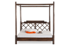 Traditional Sheesham Wood Poster Bed