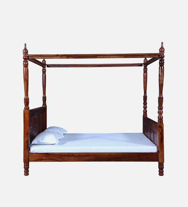Royal Sheesham Wood Poster Bed
