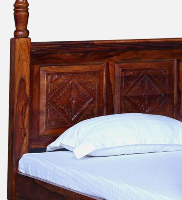 Royal Sheesham Wood Poster Bed