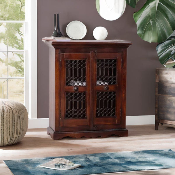 Classic Solid Sheesham Wood Cabinet