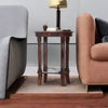 Modern Rajasthani Classy Olive Solid Sheesham Wood Side Table