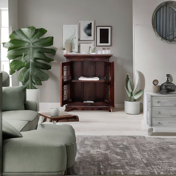Classic Solid Sheesham Wood Cabinet