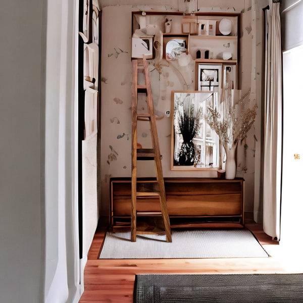 Classsy Sheesham Wood Ladder bookshelf