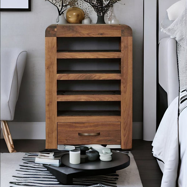 small bookcase, mango wood bookcase