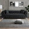 Chesterfield Classy Three Seater Sofa Black