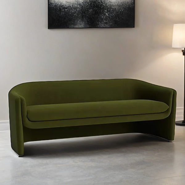 Savannah Performance 3- Seater Velvet Sofa