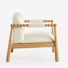 Purito Wooden Performance Accent Chair