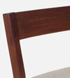 Sheesham Wooden Cafe Stool - Walnut Finish