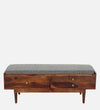 ClassicSheesham Wood Bench In Provincial Teak Finish