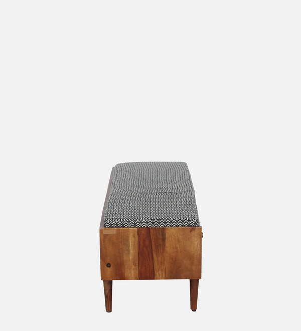 ClassicSheesham Wood Bench In Provincial Teak Finish