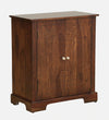 Wooden Shoe Cabinet In Provincial Teak Finish