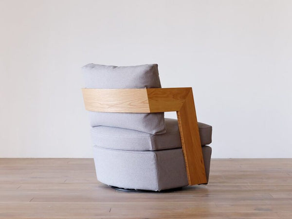 Modern and Classic Teak Wood Accent Chair