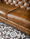 Classic Comfort - Chesterfield Leather Sofa