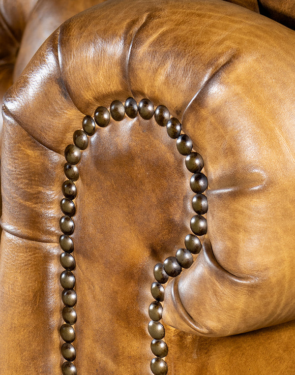 Classic Comfort - Chesterfield Leather Sofa