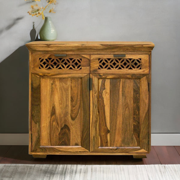 Classic Sheesham Wood Natural Sideboard