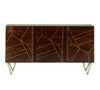 Picasso Dark Mango Wood Large Sideboard