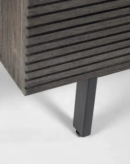 Modern Mango Wood Blacked Sideboard