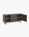 Modern Mango Wood Blacked Sideboard