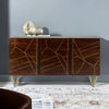 Picasso Dark Mango Wood Large Sideboard