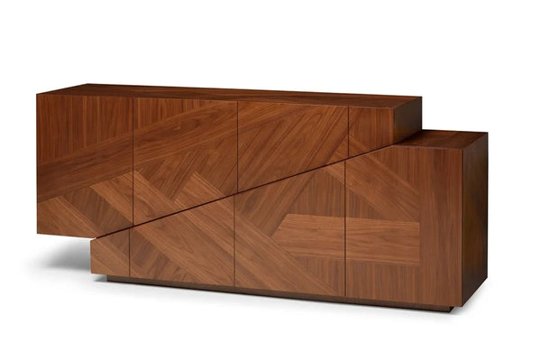 Modern Veneer Sideboard with Drawers