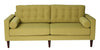 Modern 3 Seater Sofa In Olive Green Colour