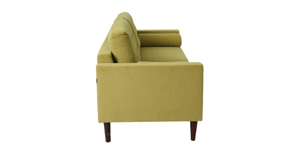Modern 3 Seater Sofa In Olive Green Colour