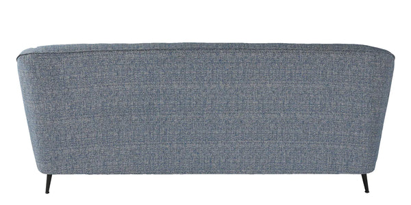 Modern Fabric 3 Seater Sofa In Blue Colour