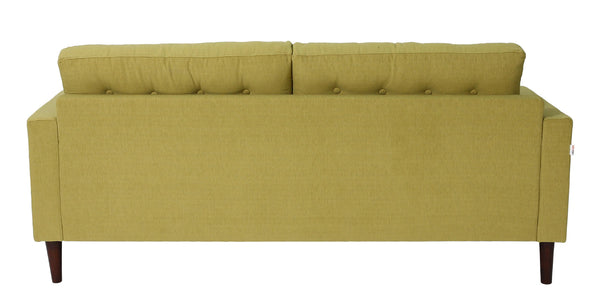 Modern 3 Seater Sofa In Olive Green Colour