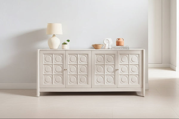 Modern Large Sideboard, Mango Wood